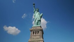 Statue of Liberty 4K Stock Footage