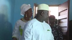 CLEAN : Sierra Leone vote: candidate Julius Maada Bio casts his ballot News Clip
