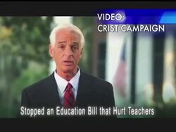 Three major candidates are vying for a U.S. Senate seat in Florida. The economy and move by the governor to run as an independent have been constant themes in the race. News Clip