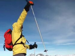 Mountain climbing (HD 1080) Stock Footage