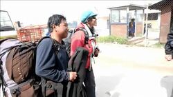 CLEAN : AFP journalists back in Kathmandu from Everest base camp News Clip