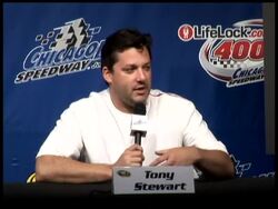 Next year, Tony Stewart will get a chance to experience victory lane as a team owner as well as a driver. He says he's joining the team currently known as Haas-CNC as an owner-driver in 2009. News Clip