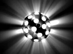 Disc Light Ball R01 Stock Footage