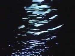 HD Night city light reflection Stock Footage