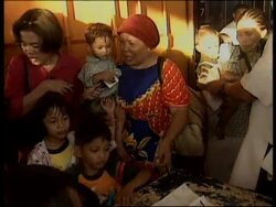 Filipino illegal immigrants deported from Malaysia arrive in Philippines News Clip