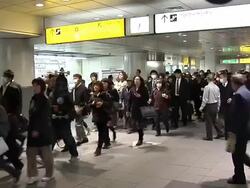 Tokyo: 3 days after the Big Quake Stock Footage