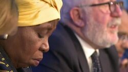 CLEAN : Africa Union chief calls for travel ban to be lifted News Clip