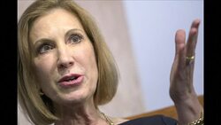CLEAN : FILE: former HP CEO Fiorina announces end to White House bid News Clip