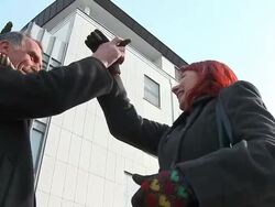 HD SLOW-MOTION: Expressing Positivity Stock Footage