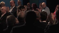 Boris Johnson's Cabinet arrive for his speech at Conservative Party conference News Clip