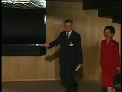 Foreign Ministers arrive for talks on Ukraine crisis News Clip