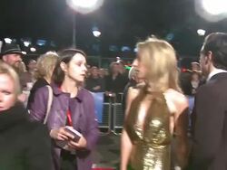 Nowhere Boy - London Film Festival Stock Footage