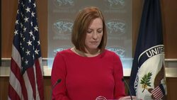 State Department on Yemen and shelling of bus in east of Ukraine News Clip