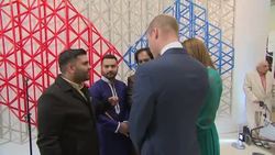 The Duke and Duchess of Cambridge visit the Aga Khan Centre News Clip