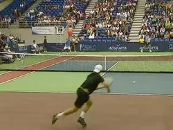 Advanta Presents WTT Smash Hits Celebrity Tennis Tournament Stock Footage