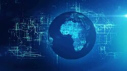 Digital World Stock Footage