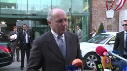 CLEAN : All cards on the table at Iran talks French FM News Clip