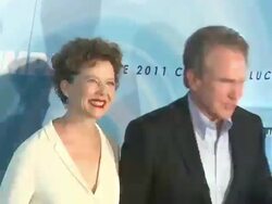 Annette Bening, Warren Beatty at the 2011 Women In Film Crystal + Lucy Awards Sponsored By Pandora And Max Mara at Beverly Hills CA. (Footage by WireImage Video/Getty Images Entertainment Video) Stock Footage