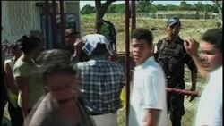 Families visit prison inmates for first time since fire News Clip