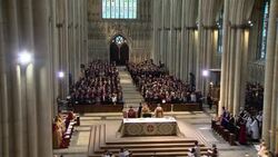 UK - Church of England ordains first female bishop and protest News Clip