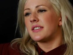 INTERVIEW: Ellie Goulding on music promotion Stock Footage