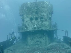WS Shipwreck Stock Footage