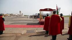 CLEAN : West African heads of state arrive in Burkina News Clip