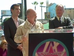 Dedication of Billy Joel's Star on Hollywood Walk of Fame Stock Footage