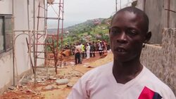 Sierra Leone survivor describes mudslides Instructional Video