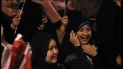 Celebrations in the second city after Mubarak's departure News Clip