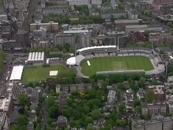 Aerial views of Lords Cricket Ground News Clip