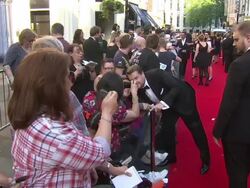 James Corden On BAFTA Red Carpet News Clip