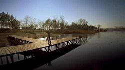 Push up and burpee work uot Stock Footage