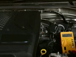 Check the battery. Stock Footage