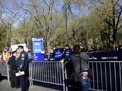 Run for the Parks, Remembering Boston Marathon Stock Footage