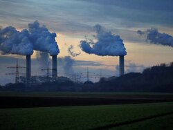 Air pollution Stock Footage