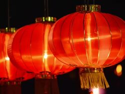 Chinese Lantern Stock Footage