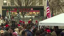 CLEAN : Marijuana activists hand out free joints for #Trump420 in DC News Clip