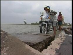 Reconstruction of roads, Marines in rebuilding efforts News Clip