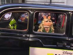 Constantine, Miss Piggy, Kermit The Frog at 'The Muppets: Most Wanted' VIP Gala Screening Stock Footage