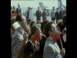 SYND 1 7 74 THE NIXON'S VISIT SOVIET RESORT OF YALTA News Clip