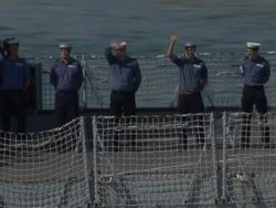 HMS Westminster leaves Portsmouth News Clip