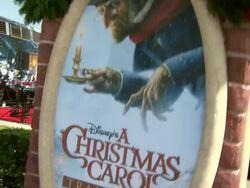 'Disney's A Christmas Carol' Train Tour Stock Footage