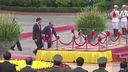 CLEAN : Canada's Trudeau arrives in Vietnam News Clip