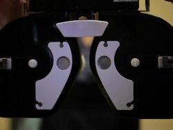 EYE EXAM-POV Stock Footage