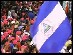 Sandinista leader Ortega makes final bid for votes before election News Clip