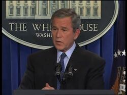 Bush on helicopter crash, file of helicopter type News Clip