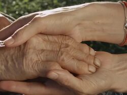 Holding Hands Stock Footage