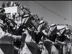 INAUGURATION OF KING HUSSEIN News Clip
