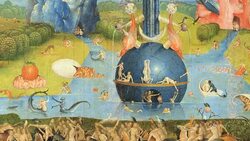 The Garden of Earthly Delights Stock Footage
